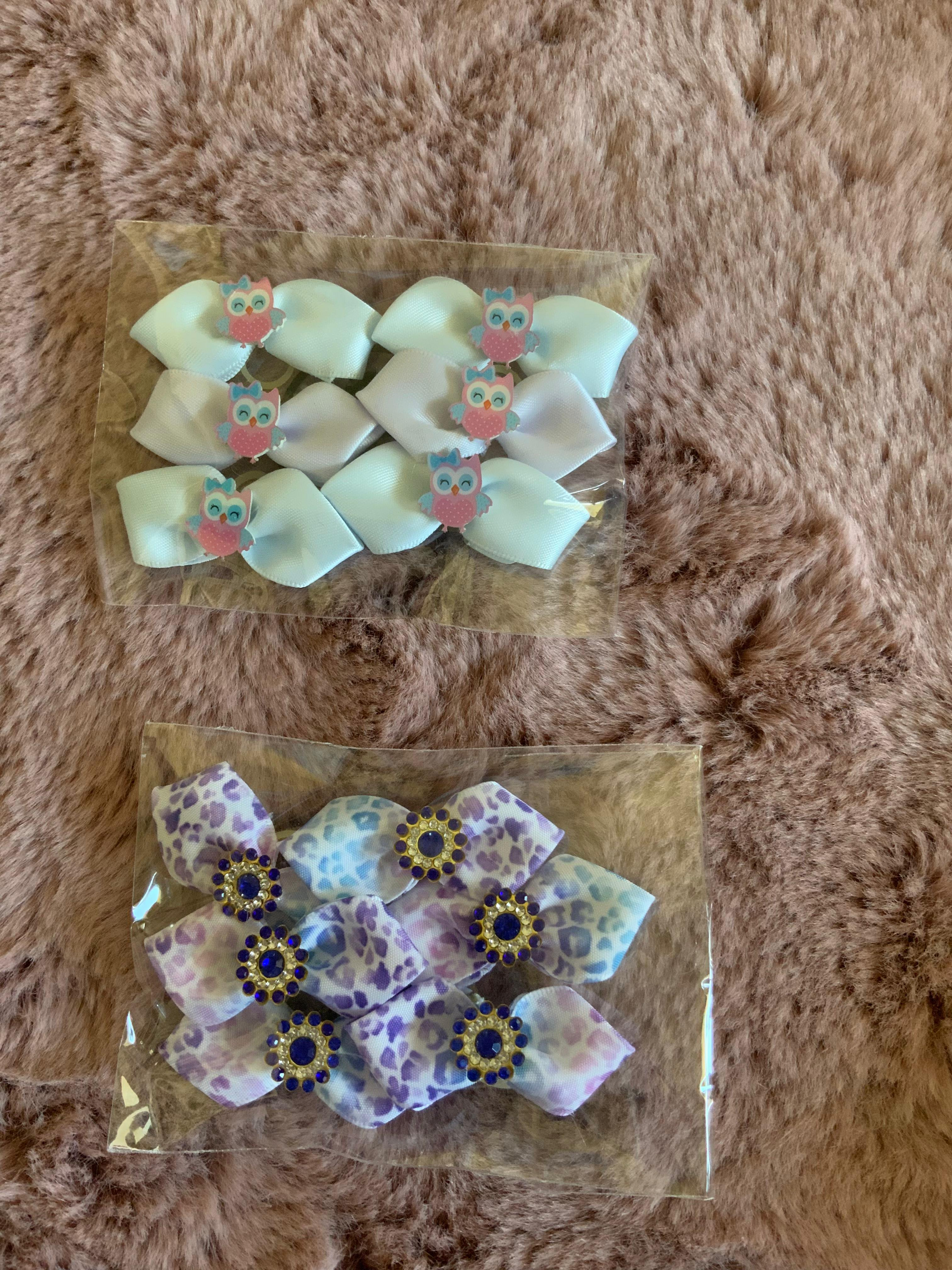 Hair Bows - Package of 4 bows.