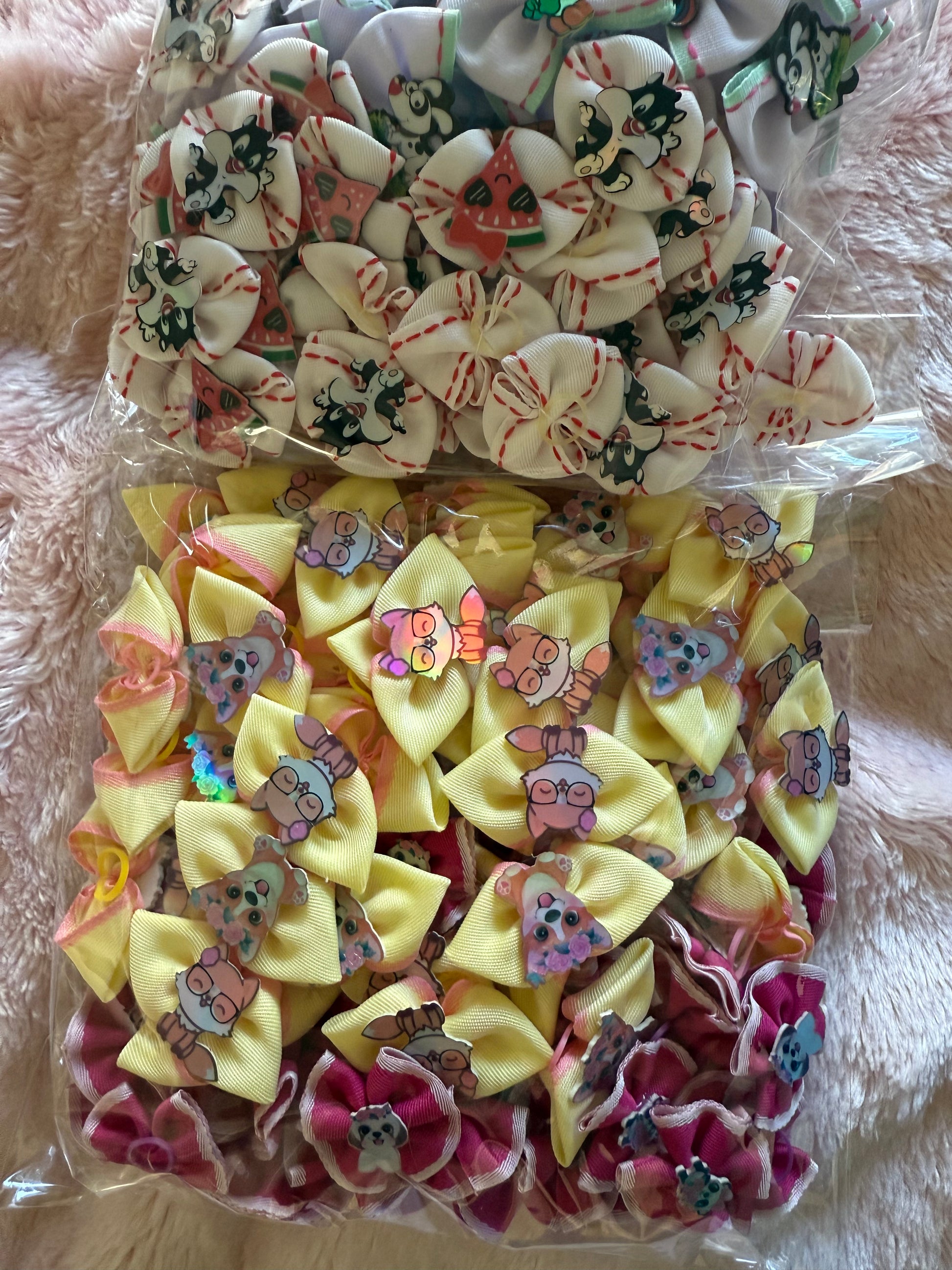 Small bows in bulk